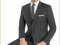 Dark Grey Slim Cut Suit